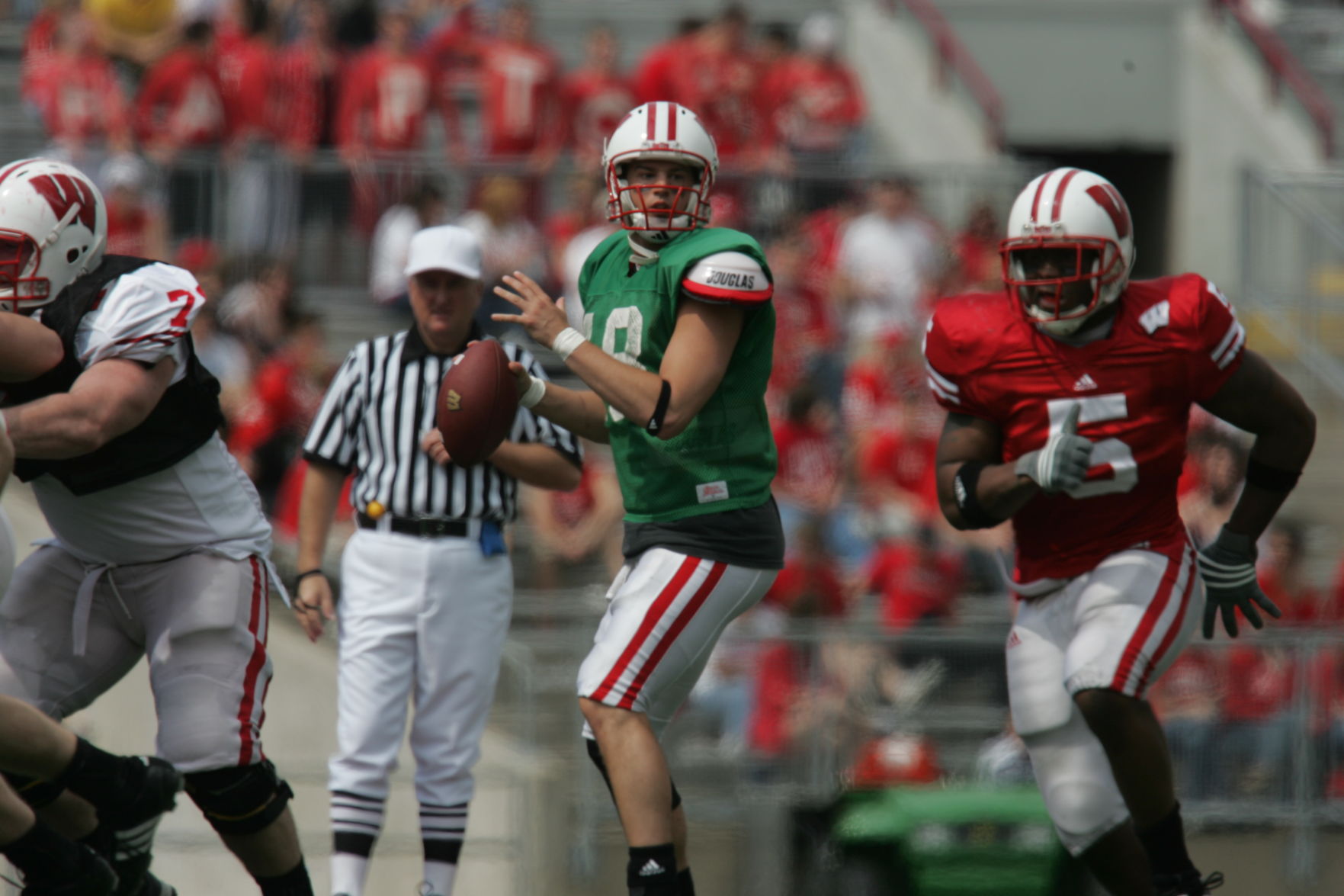 Spring Game: Dustin Sherer